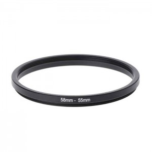 Adaptador de Filtro Step-Down 58mm-55mm