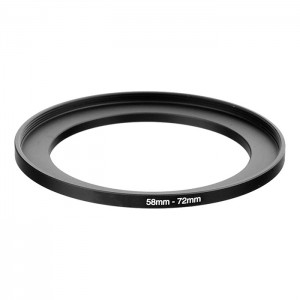 Adaptador de Filtro Step-Up 58mm-72mm