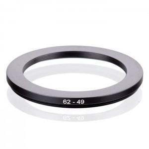 Adaptador de Filtro Step-Down 62mm-49mm