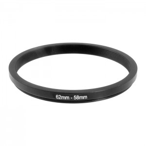 Adaptador de Filtro Step-Down 62mm-58mm