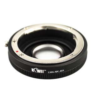 Kiwifotos Adaptador Objectivas Nikon D a Corpo Sony A-Mount