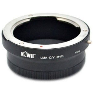 Kiwifotos Adaptador Objectivas Contax/Yashica a Corpo MFT