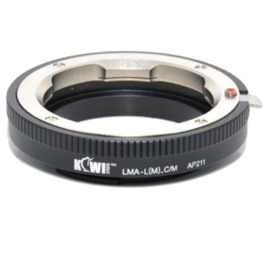Kiwifotos Adaptador Objectivas Leica M a Corpo Canon M