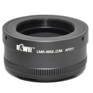 Kiwifotos Adaptador Objectivas M42 a Corpo Canon M