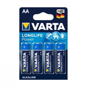 Varta Pilhas Longlife Power LR6 AA - Pack de 4