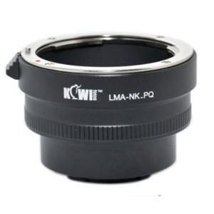 Kiwifotos Adaptador Objectivas Nikon D a Corpo Pentax Q
