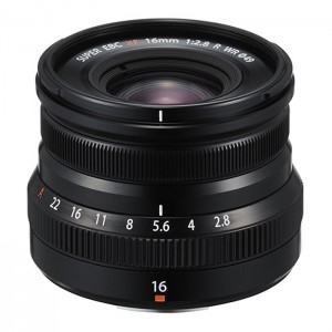 Fujifilm Fujinon XF 16mm f/2.8 R WR - Preta