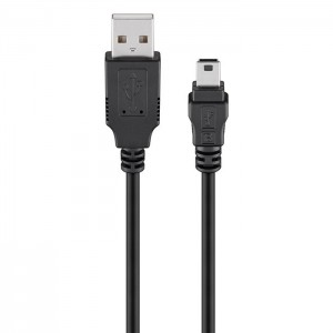 Cabo USB / mini USB 5Pinos - 30 cm