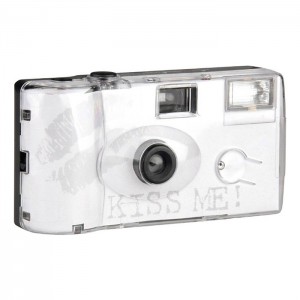 Câmara Descartável com Flash - 400-27 - Kiss Me
