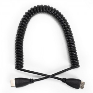 Caruba Cabo HDMI / HDMI em Espiral - 40cm até 100cm