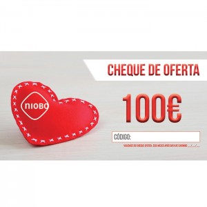 Cheque Oferta 100 Euros Love