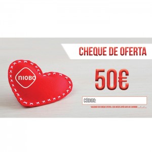 Cheque Oferta 50 Euros Love