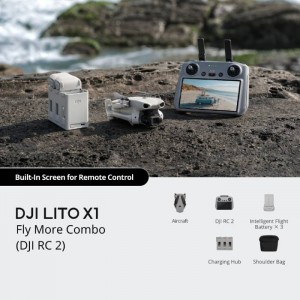 DJI Lito X1 Fly More Combo (DJI RC-2)