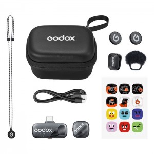 Godox Cube-SC Kit1 - Sistema Microfone sem Fios