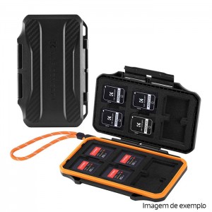 K&F Estojo Cartões 12x SD / 12x CFexpress (Type A)