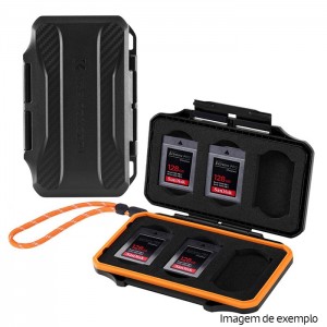 K&F Estojo Cartões 6x CFexpress (Type B)