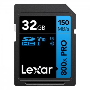 Lexar Pro SDHC 800x 150MB/s - 32GB