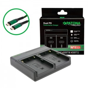 Patona Carregador Dual PD Premium para BP-U