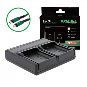 Patona Carregador Dual PD Premium para EN-EL14