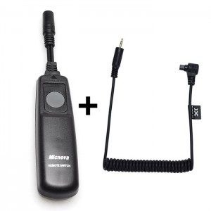 Kit Disparador com Cabo Ligação Canon RS-80