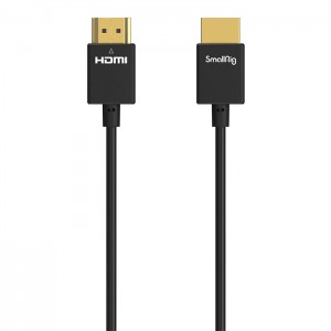 SmallRig 2957B - Cabo HDMI Ultra Slim 4K - 55cm