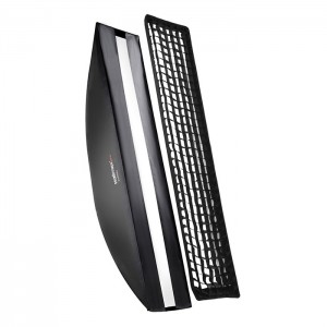 Walimex Pro Softbox Plus Orange Line Striplight 25x150cm