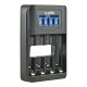 Jupio Carregador USB Rápido Baterias AA/AAA