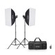 Godox Flash Kit Estúdio 2x MS200-V