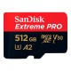 Sandisk Micro SDXC Extreme Pro 200MB/s - 512GB