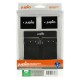 Jupio Kit Carregador USB Duplo + 2 Baterias NP-W126S (1260mAh)