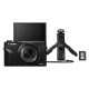 Canon PowerShot G7 X Mark III Vlog Kit - Preta