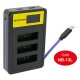 Patona Carregador Triplo USB Smart para Baterias NB-13L