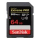 Sandisk SDXC Extreme Pro 300MB/s - 64GB